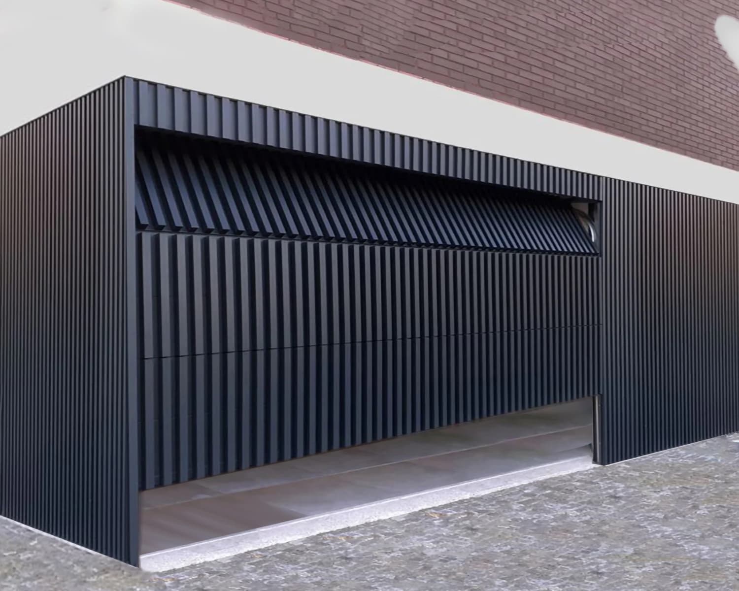 Grille garage door Grille garage door